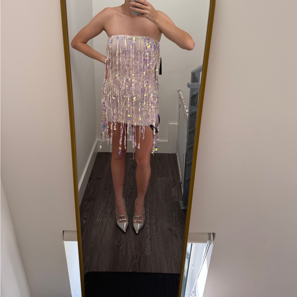 Retrofete Shira Sequin knit dress - Picture 2 of 4